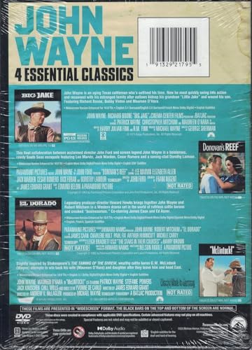 John Wayne Essentials Classics DVD para revivir la gran época dorada del western 3