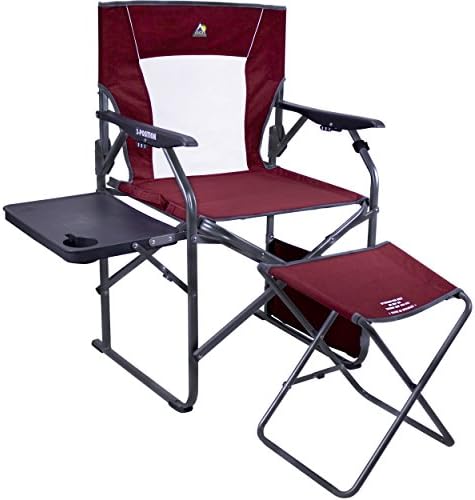 GCI Outdoor 3-Position Director's Chair with Ottoman