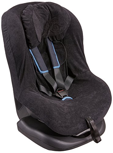 Be Cool Summer Cover O3 - Funda protectora de asiento de coche para niño, color negro (para silla O3)