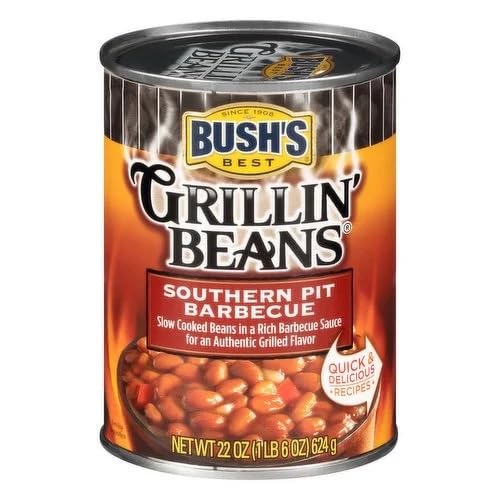 Best Beans Grillin Southern Pit Barbecue 22 oz Cans (Pack of 6)