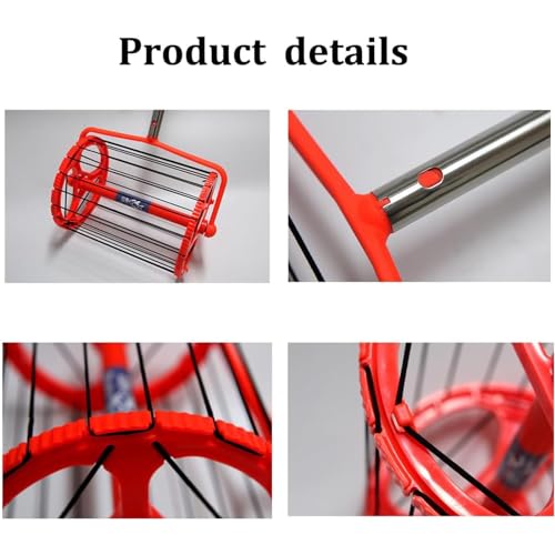 Raccoglitore per palline da ping pong, tipo a rullo, design leggero, raccoglitore a tre sezioni per una facile raccolta e conservazione delle palline da ping pong