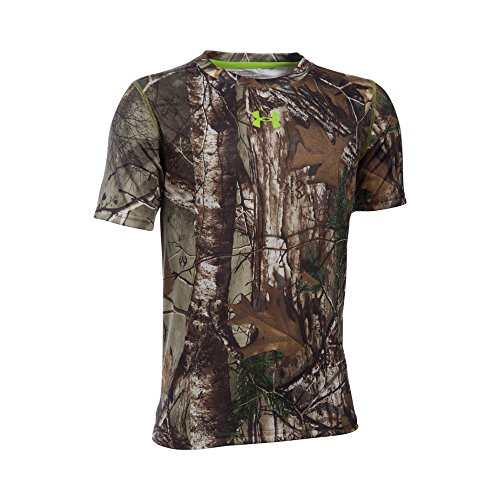 Under Armour Boys Scent Control Tech Short Sleeve Top