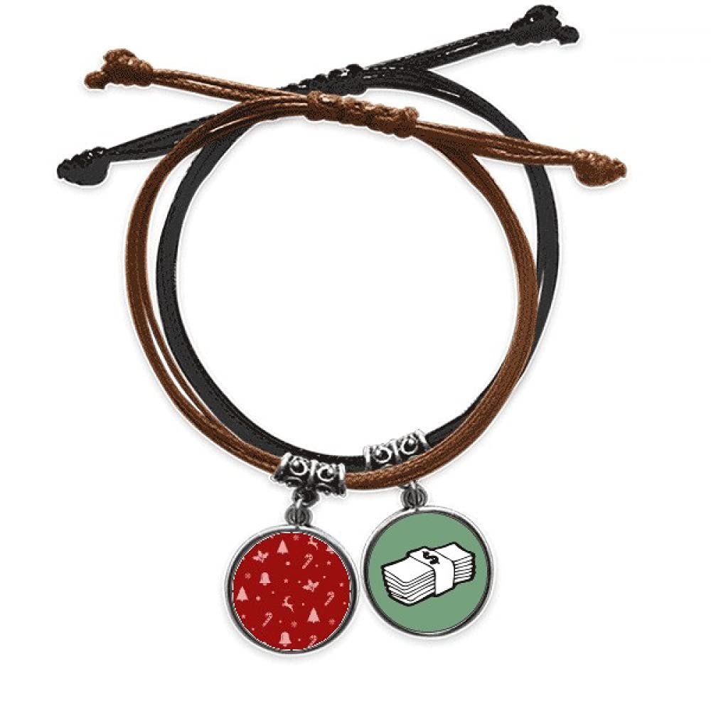 Pulsera de muleta navideña para lucir en reuniones familiares de invierno 3