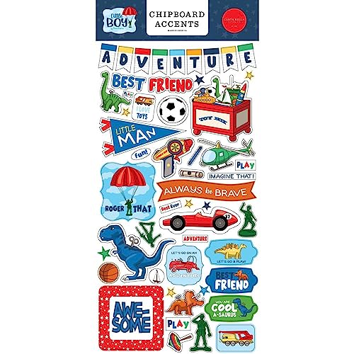 Little Boy 6x13 Chipboard Accents