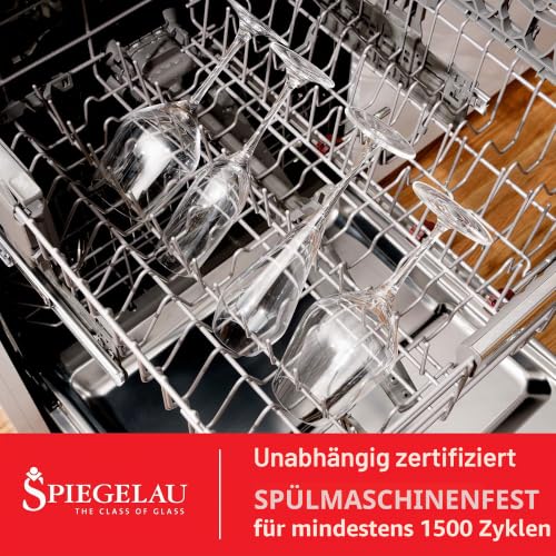 Foto von Spiegelau Champagner Gläser 252 ml, 4 Stück, Willsberger Anniversary, 1416175, Sektgläser aus Kristallglas, Champagnergläser spülmaschinenfest