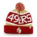 San Francisco 49ers 47 Brand NFL Throwback Calgary Cuffed Knit Hat