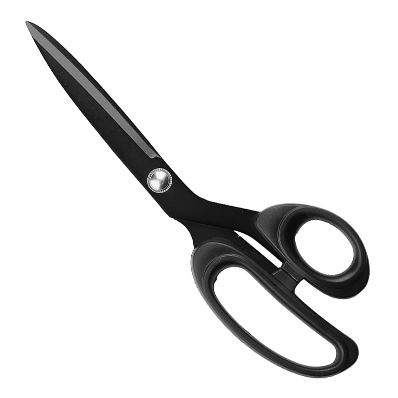 Hautllaif Schneiderschere 22,5 cm – Stoffschere aus Edelstahl für Nähen, Quilten & DIY Handarbeit, Schwarze Schere für Schneider, Kleidung & Haushalt