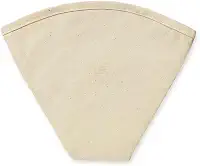 Filtro Coador de Café de Pano Reutilizável 102 ou 103 Ecológico Sustentável 100% Algodão (Tamanho 102)