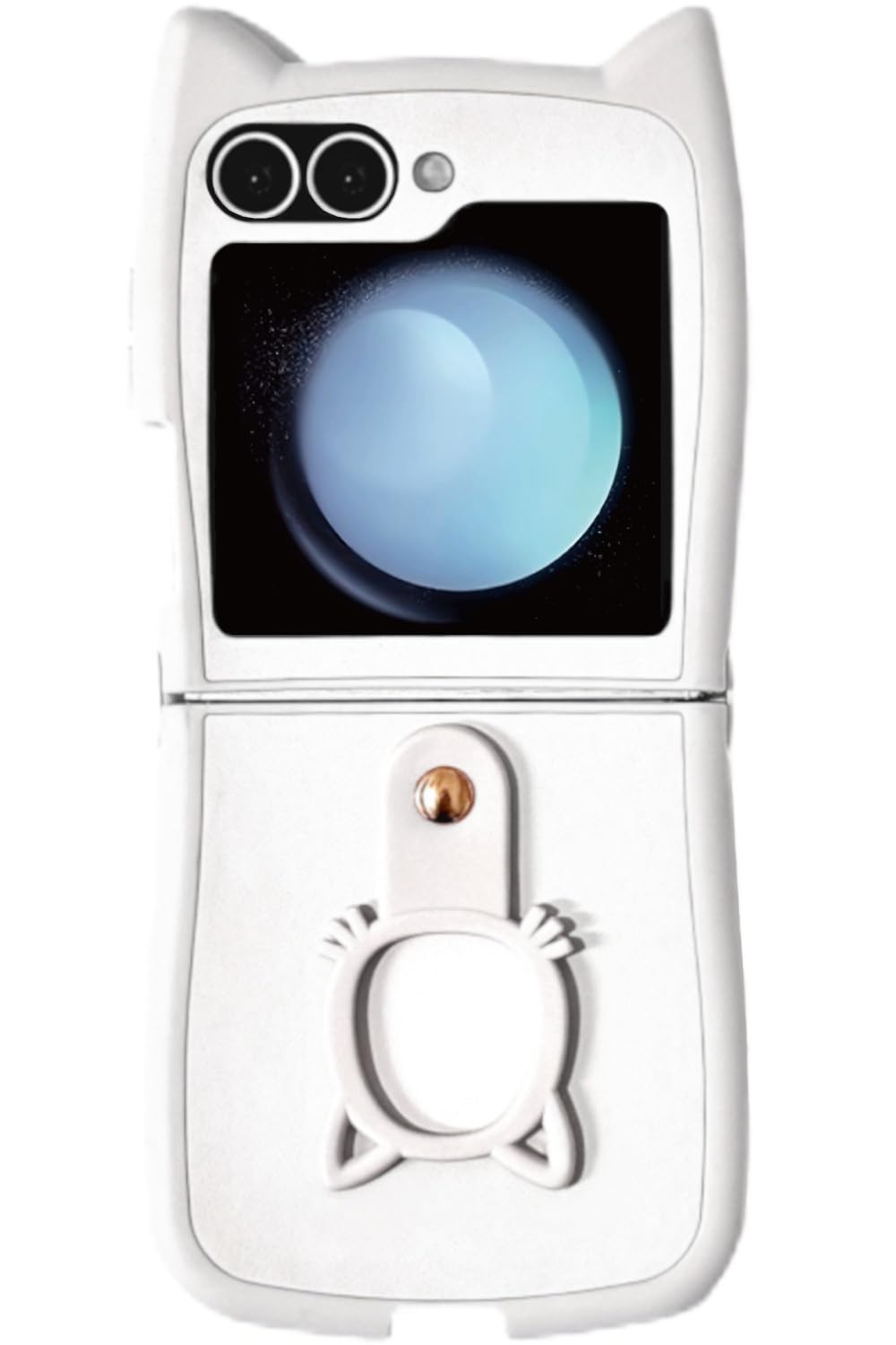 Amazon.co.jp: 猫耳 リング galaxy z flip6 flip5 flip7fe