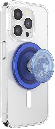 Miniatura 15 de PopSockets Agarre para teléfono con soporte magnético, parte superior intercambiable, sujeción segura para fundas MagSafe de iPhone, agarre para