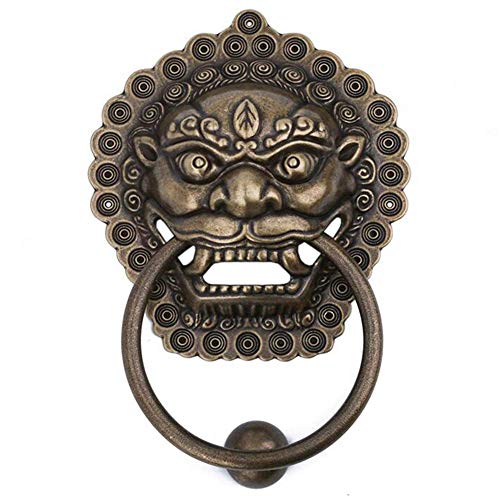 Poignee en laiton retro style chinois de 19 cm