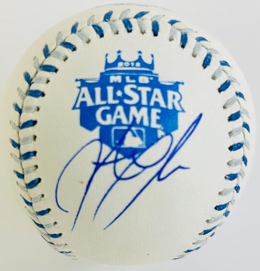 JONATHAN PAPELBON SIGNED 2012 ALL STAR BASEBALL RED SOX NATIONALS AUTOGRAPH COA J5
