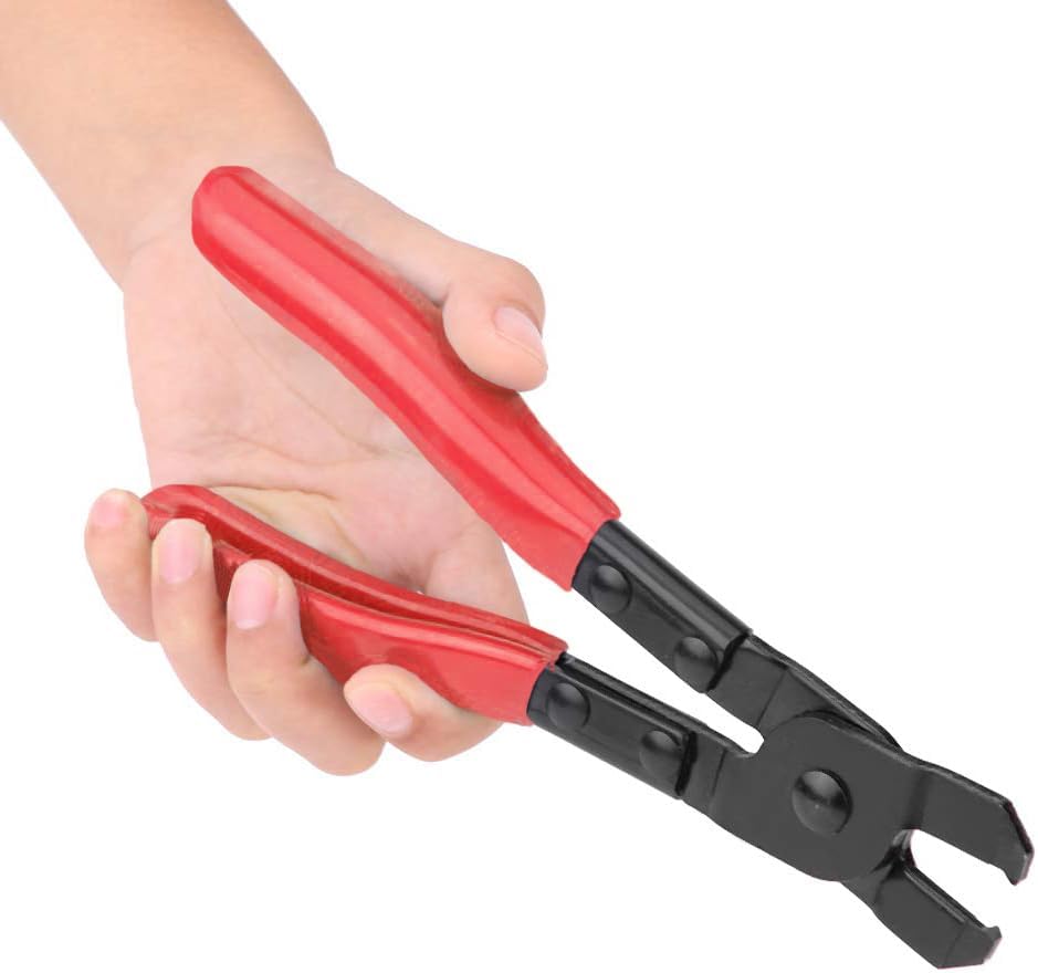 Unifizz Heavy Duty CV Boot Clamp Pliers Kit - Universal Ear-Type Plier for All Earless Type CV Joint Boot Clamps Banding Carbon Steel Install Tool