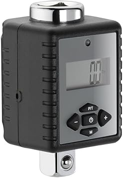 SPORTARC Electronic Torque Adapter 1/2 Drive 2-200Nm Digital Display - Click Alternative for Automotive Maintenance