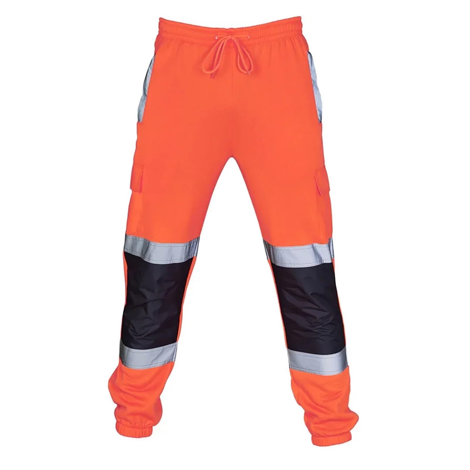 Pantalones De Trabajo Hombre Ropa de Trabajo Seguridad Verde for Hombre Pantalones Casuales Carretera Protectora