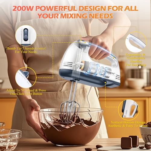 WADODO WADODO 200W Electric Hand Mixer KD-133 の商品画像 2