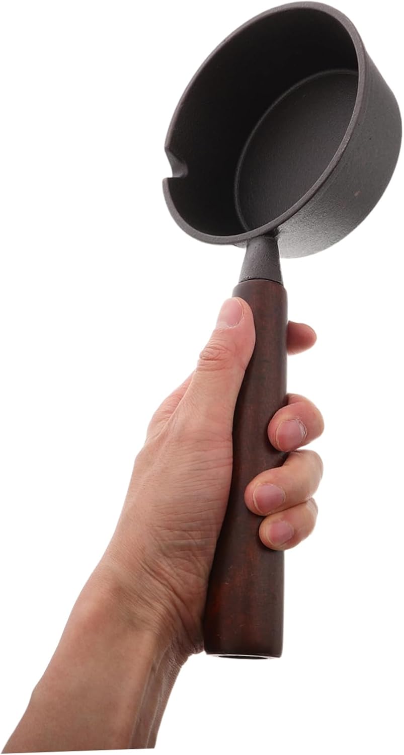 Cabilock Tiny Frying Pan Non Stick Skillet Flat Bottomed Grill Pan for Single Egg Omelette