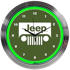Neonetics 8 JEEPG Jeep Green Neon Clock Neonetics 8 JEEPG Jeep Green Neon Clock product
