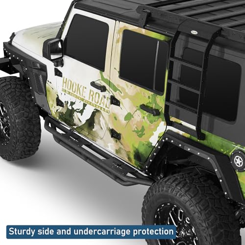 Estribos laterales para Jeep Wrangler JK 2007-2018 miniatura 4