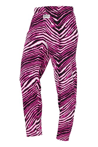 X-girl / ZEBRA SHIRTS＆PANTS Zubaz Adult Unisex Z88 2 Color Zebra Pants, ROYAL/WHITE