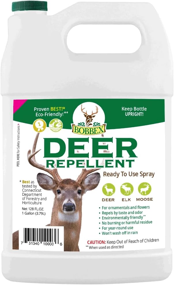 Bobbex Deer Repellent Ready-To-Use Deer Deterrent Refill (1 gal.) 66-J2BP-ZJ0U (B550200)