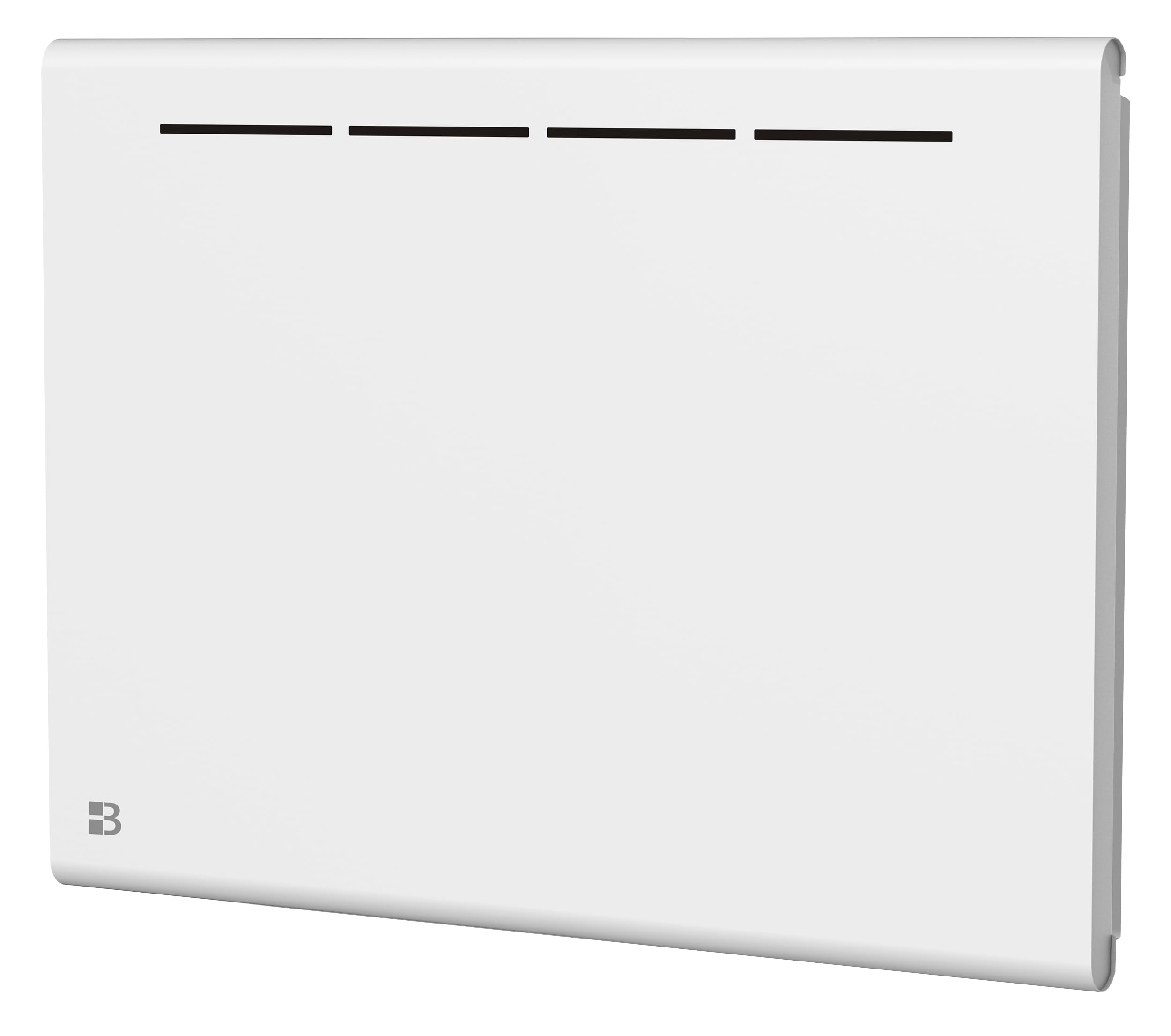 BESTHERM - Radiateur électrique fixe à inertie sèche céramique 1000W Bestherm ATLAS horizontal blanc