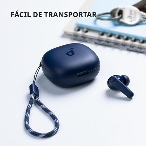 Miniatura 6 de Soundcore by Anker P20i - Audífonos inalámbricos verdaderos, controladores de 0.394 pulgadas con graves grandes, Bluetooth 5.3, 30 horas de tiempo