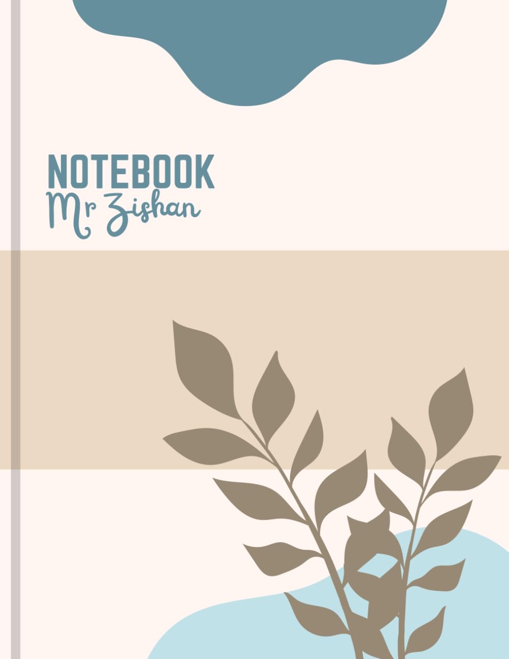 Elegant Expressions: A Luxury Lined Notebook for Stylish Writing and Creativity -100 Pristine White Pages, 8.5'' x 11'' inches