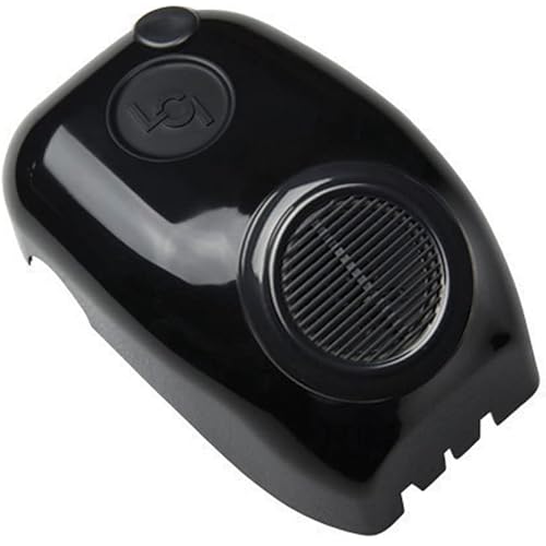 Lippert Components Solera Power RV Awning Speaker Drive Head Front Cover, Durable Black Plastic, Universal Fit for Short, Flat and Pitched Assemblies, Sound Grill - 354185