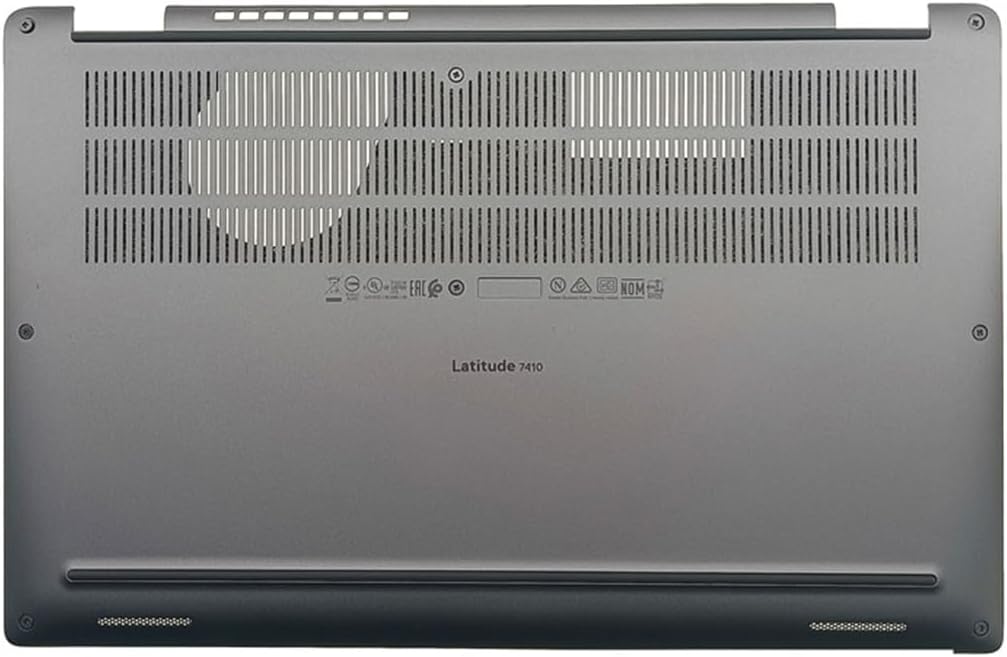 Replacement Parts for Dell Latitude 7410 14.0" Base Cover Bottom Lower Case 01C5DH 1C5DH Silver