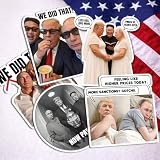 100pcs Trump I Did that Stickers Gas Pump Stickers Decal, Donald Trump Merchandise, Anti Trump Stickers, Fuck Donald Trump Mega Political Stickers Funny Inflation Gas Price Meme 2.5 Inches IDT2