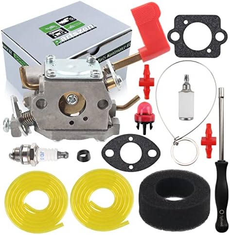 Zama C1U-W32 Replacement Carb Replacement Carburetor Kit For Zama C1U-W32 Poulan Gas Trimmers - Fits PPB32SST, PPB250E, PP446ET &amp; More Poulan Carburetor String Trimmer Parts