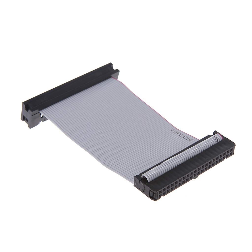 IDE 40-pin Male-to-Female Hard Drive Extension Cable, 3.71-inch Flat Ribbon Cable, for 3.5-inch PATA Hard Drive Adapter Connector Expansion Splitter Card Module Board Bracket Socket Panel