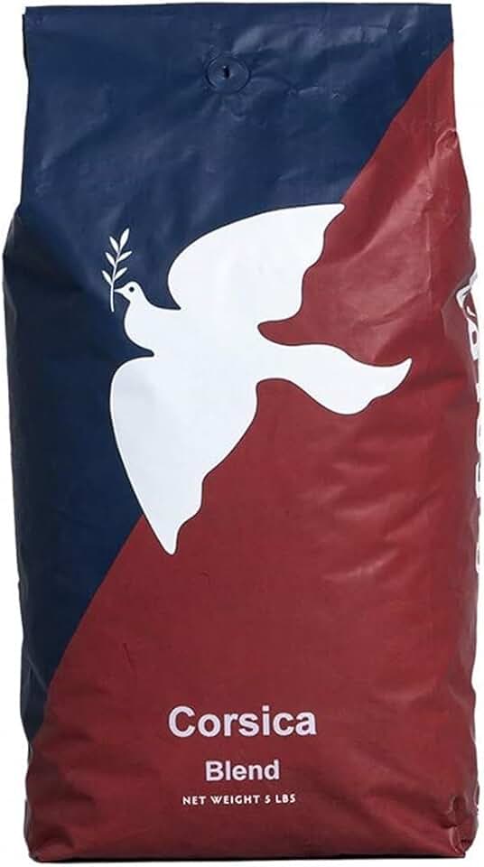 La Colombe Corsica Dark Roast Whole Bean Coffee - Notes of Baker's Chocolate, Red Wine &amp; Spices, 5 Pound (Pack of 1)