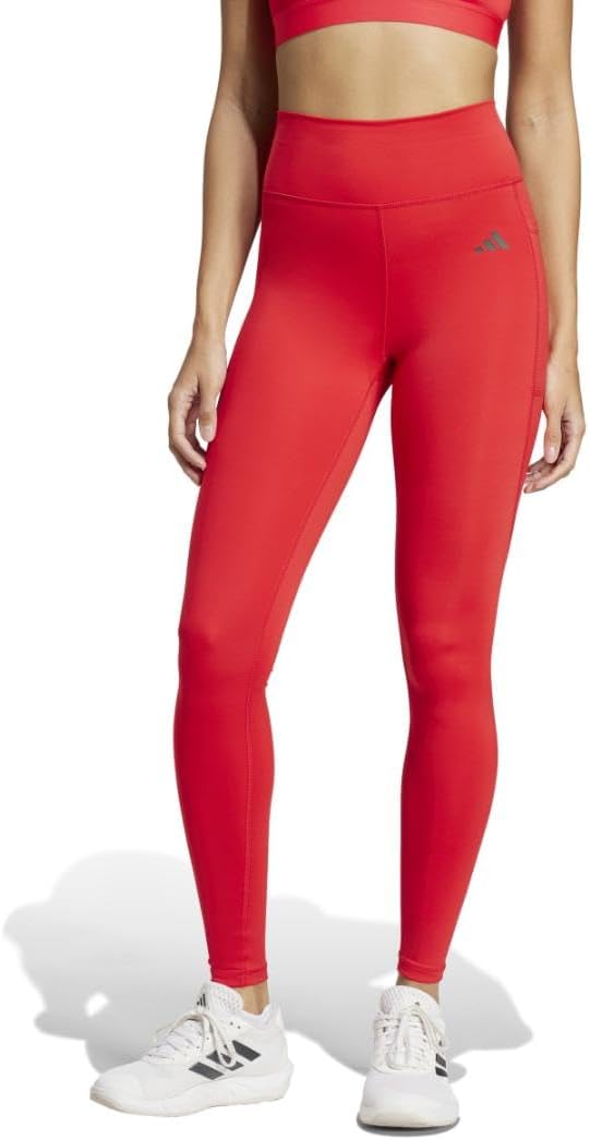 adidas red tights womens
