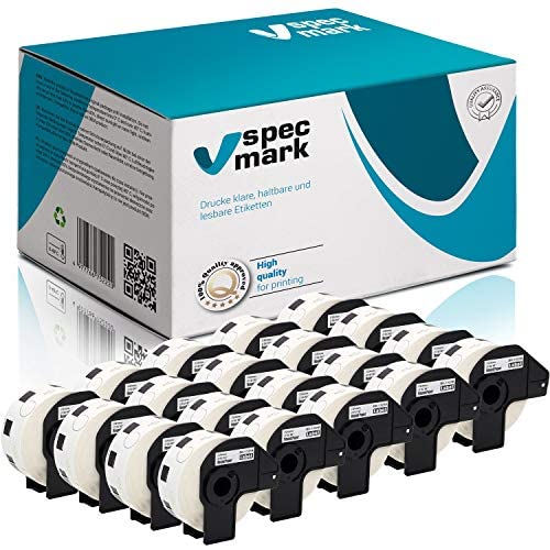 Etichette Compatibili Brother DK-11218 - 20 Rotoli Ø24mm 1000 Etichette - Foto 5