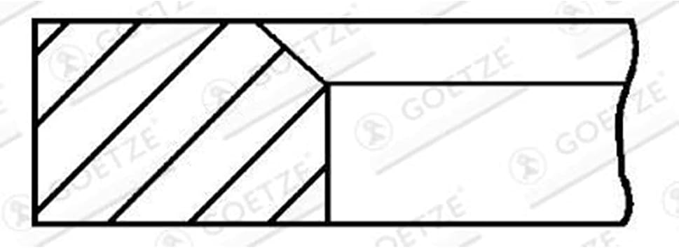Goetze 0870260000 Engine Piston Ring Set
