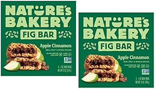 Nature's Bakery Apple Cinnamon Real Fruit, Whole Grain Fig Bar - 12 ct. (24 oz.)