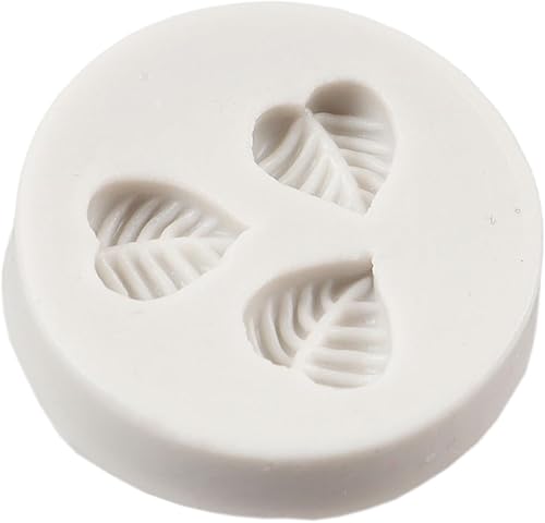 Miniatura 3 de Moldes de silicona de hojas de rosa, molde de fondant de hojas para decoración de pasteles, decoración de cupcakes, caramelo de chocolate, polímero