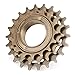 Tomotato Bicycle Freewheel, 3-Speed Threaded Freewheel with 16/19/22T Sprockets, Metal Replacement Part for Single Speed Mountain Road Bikes