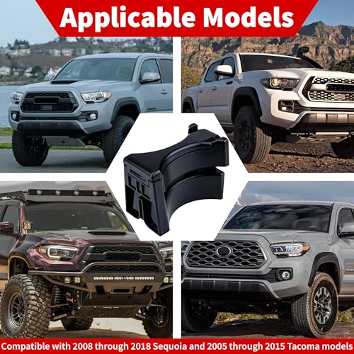 Insertos para portavasos consola Toyota Tacoma 2005-2015 miniatura 7