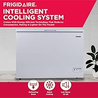 Vista 20 de FRIGIDAIRE Congelador horizontal de 10 pies cúbicos, 10 pies cúbicos, color blanco