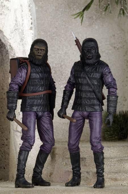 Amazon.co.jp: NECA 猿の惑星 ゴリラ ソルジャー セット 検 ネカ