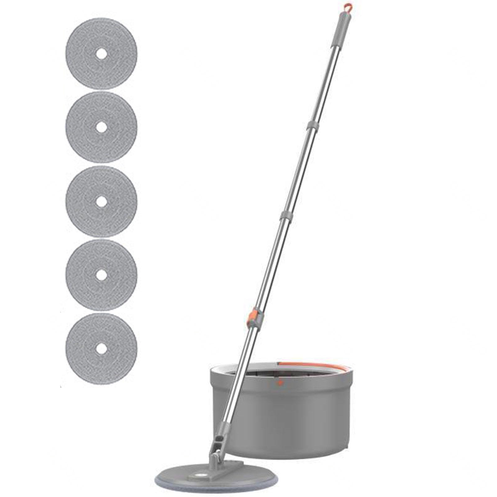 Buy Spin Mop & Bucket Set with Wringer Separates Dirty and Clean