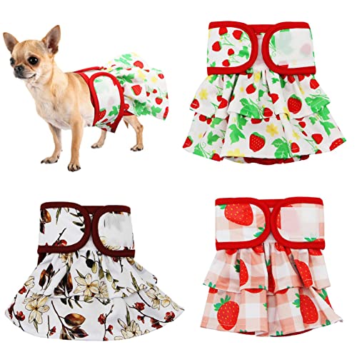 Couches pour chiennes absorbantes et réutilisables pour chiots - 2
