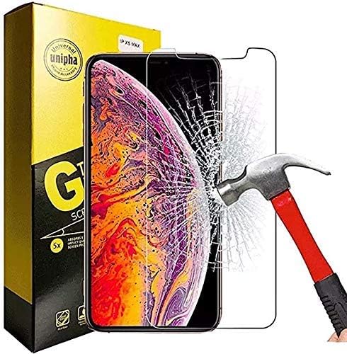 TAURI 3-PACK Screen Protector Compatible for iPhone 11 Pro Max 6.5 and iPhone XS Max Alignment Frame Easy Install Case Friendly Multiple Defense Technology Tempered Glass