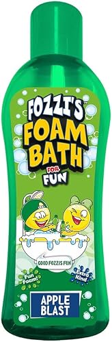Fozzis Apple Blast Bath Foam Bottle 1 Litre