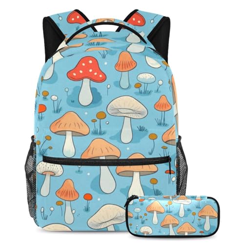 Sac à dos avec trousse à crayons résistant pour éviter les affaires mouillées