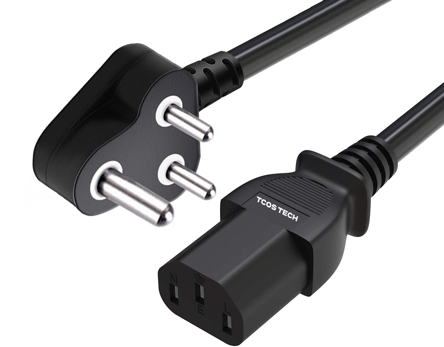 TCOS TECH Power Cable/Cord/Plug for Xbox 360 Slim,Xbox 360 E,Xbox One Power Adapters & PS3 Fat (First PS3 Model),Black-image-20