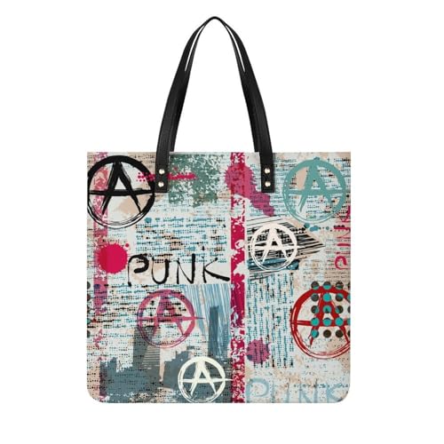 Voyagez dans le temps avec ce sac à main shopper journal rétro unique